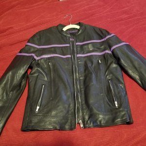 UNIK women's leather jacket. Size XL